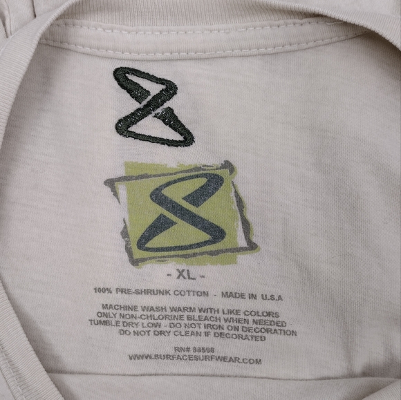 Surface Surfwear Skull Tee Shirt - Picture 3 of 7